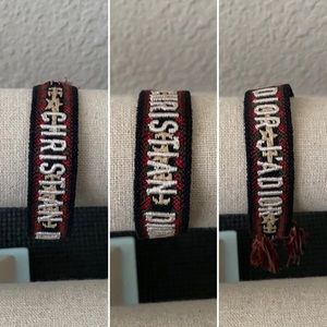 100% Auth & new Dior woven friendship bracelet